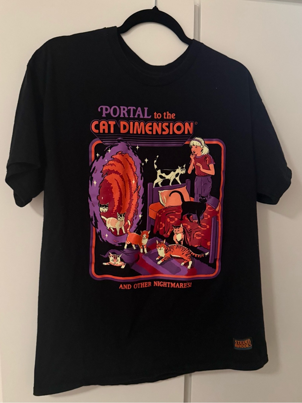 Steven Rhodes “Portal to the Cat Dimension size Large